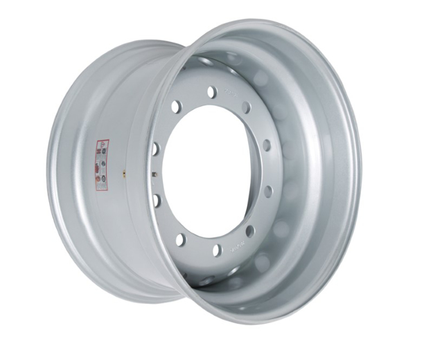 Picture of 11.75X22.5 STEEL RIM 26MM 10 HOLES N-T CENTRE DISH