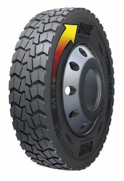 Picture of 12R22.5 LEADERTREAD M36 STOCK RETREAD