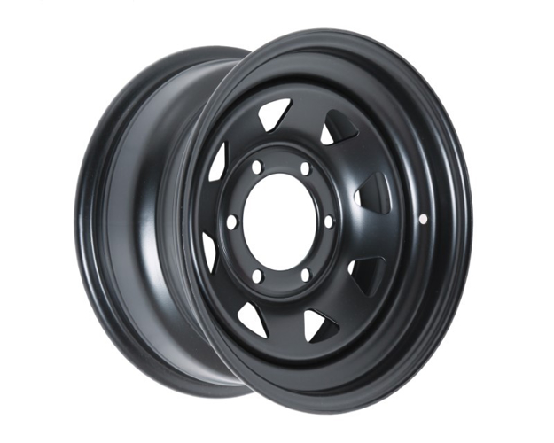 Picture of 15x7 SATIN BLACK STEEL RIM 6-139.7, 108.7, 0