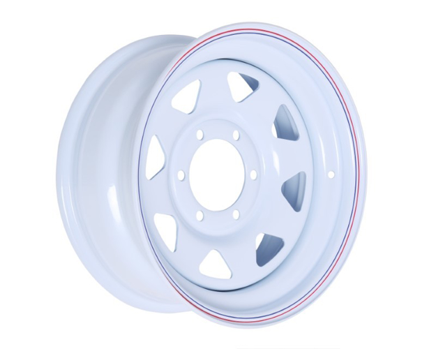 Picture of 16X7 PRO WHITE STEEL RIM6-139.7,108.7,0