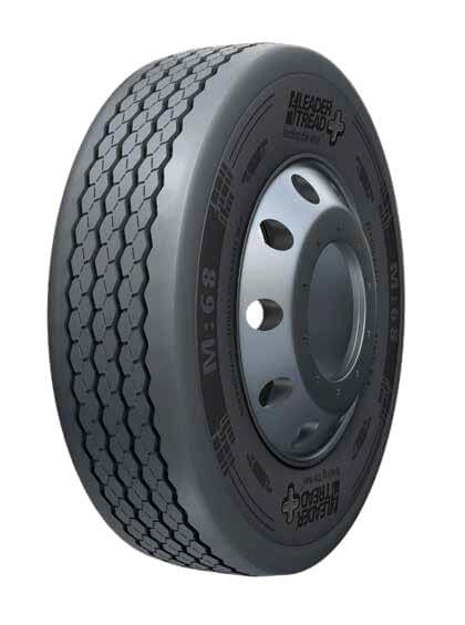 Picture of 385/65R22.5 LEADERTREAD M68 STOCK RETREAD